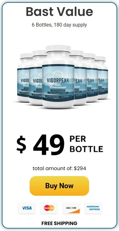Vigor Peak- 6 Bottle